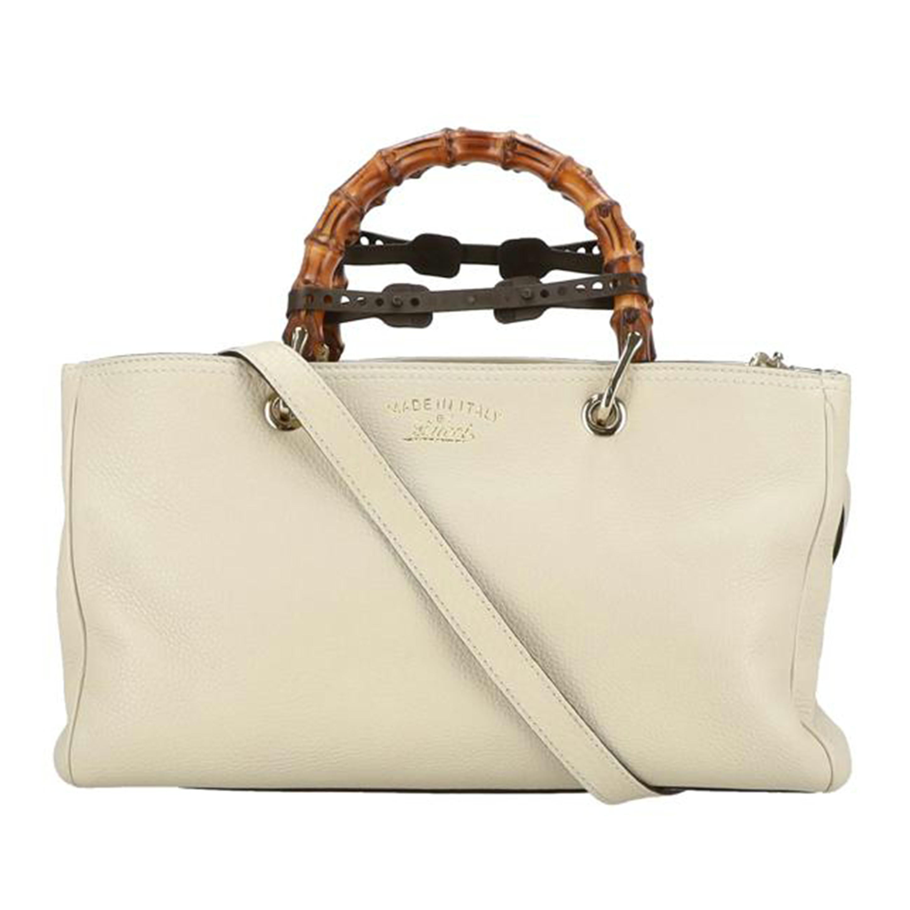 GUCCI グッチ/バンブーショッパー／ミディアムトート/323660//520***/ABランク/06