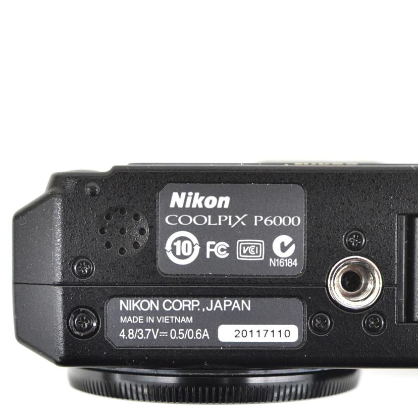 Nikon/デジタルカメラ/COOLPIX P6000//20117110/Bランク/75