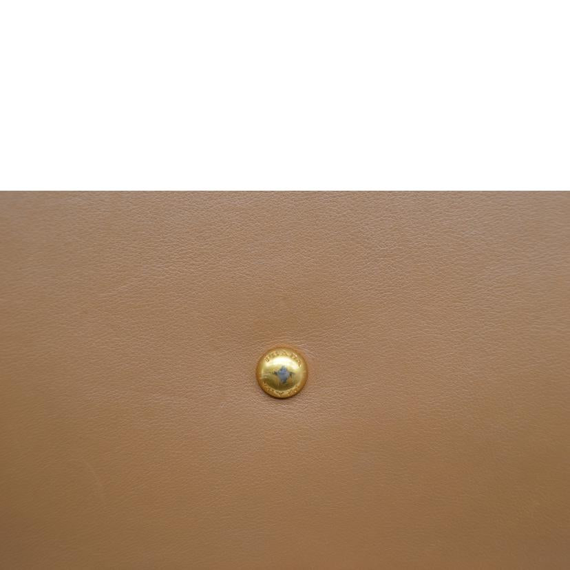 PRADA プラダ/ヴィッテロソフト2wayレザーハンド／キャメル/BN2764//25/ABランク/89