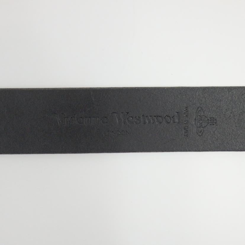 VivienneWestwood/オーブバックル レザーベルト//Aランク/25