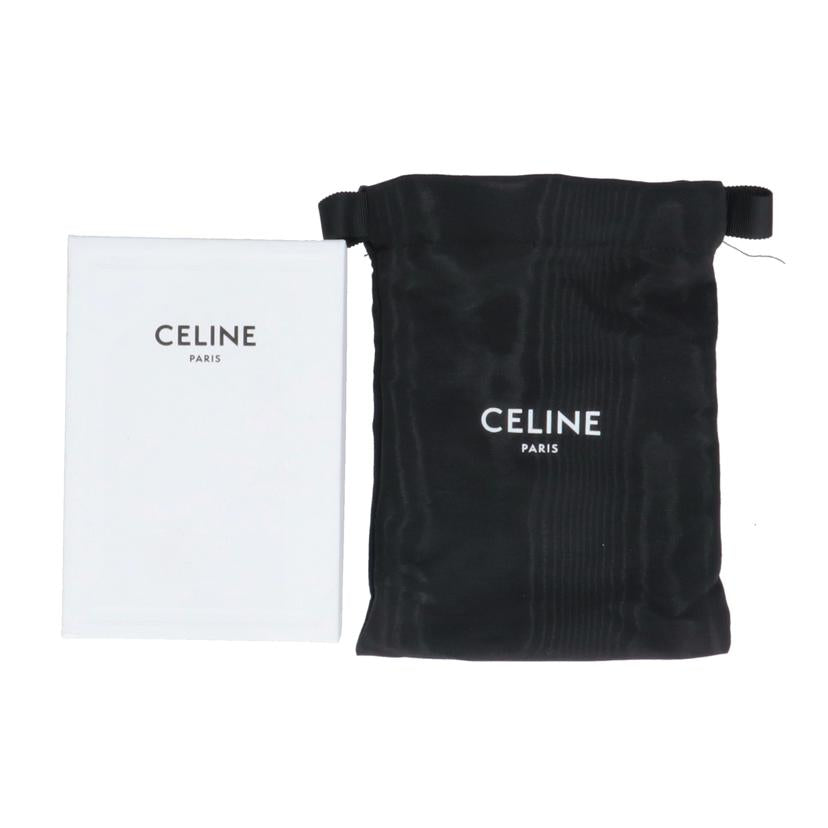 CELINE セリーヌ/スモール　トリフォールドウォレット16／ブラック//Aランク/70