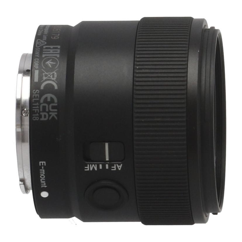 【 SEL11F18 】SONY カメラ レンズ SEL11F18 ＜α＞広角単焦点レンズ E 11 mm F1.8(11群12枚