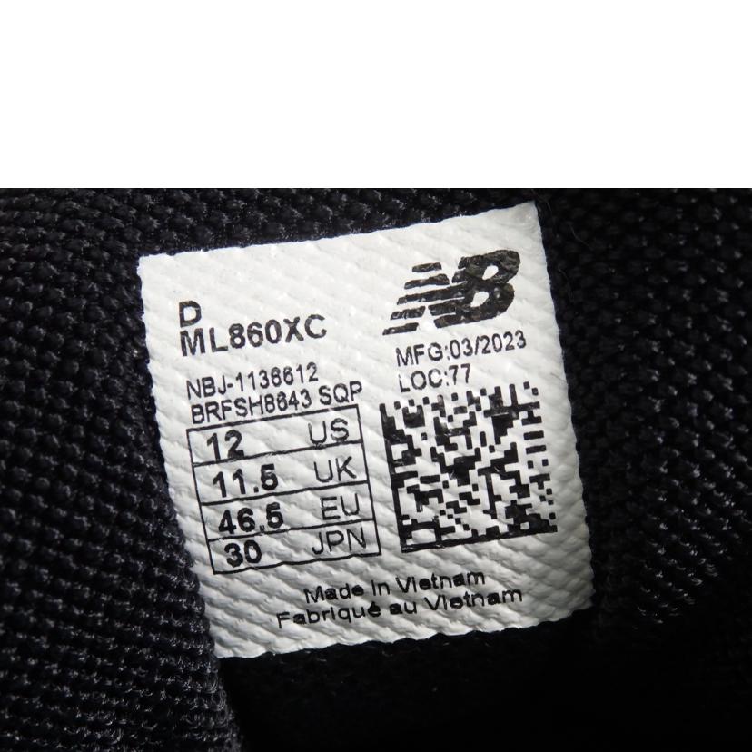 new　balance ニューバランス/NEW　BALANCEスニーカー／30．0cm/ML860XC//ABランク/84