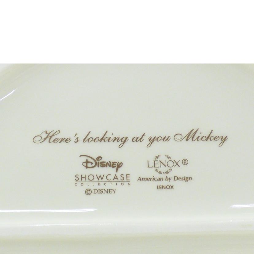 LENOX レノックス/Here＇s　Looking　at　You，Mickey　ミッキーマウス　置物//ABランク/64