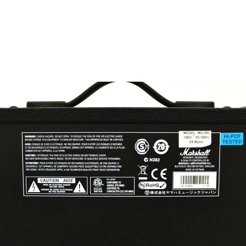 Marshall マーシャル/ギターアンプ/MG10//ABランク/75