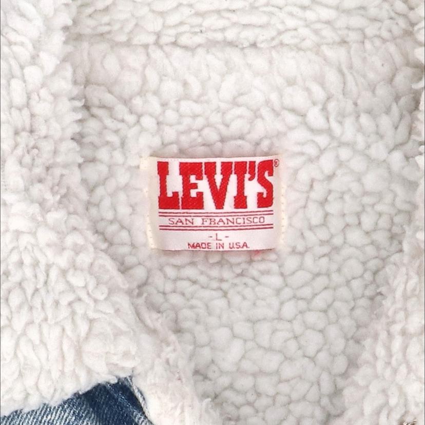 Levi’s リーバイス/80’s/ケミカルデニムボアジャケット/USA製/ヴィンテージ//ABランク/82