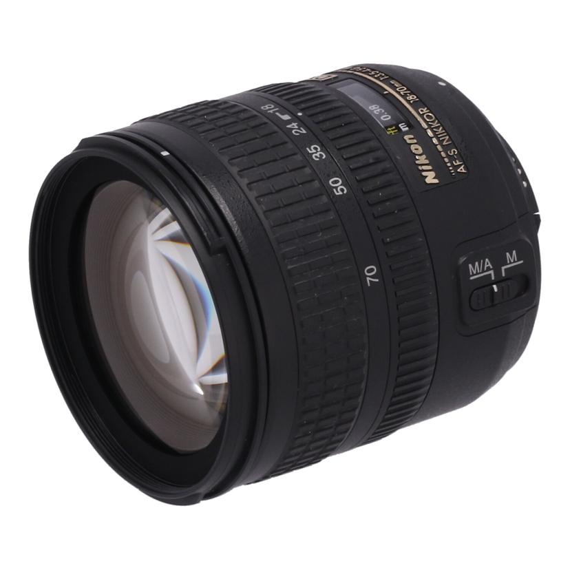 Nikon ニコン　/交換レンズ／18－70mm/AF-S DX 18-70mm f3.5-4.5G ED　//2929294/Bランク/82