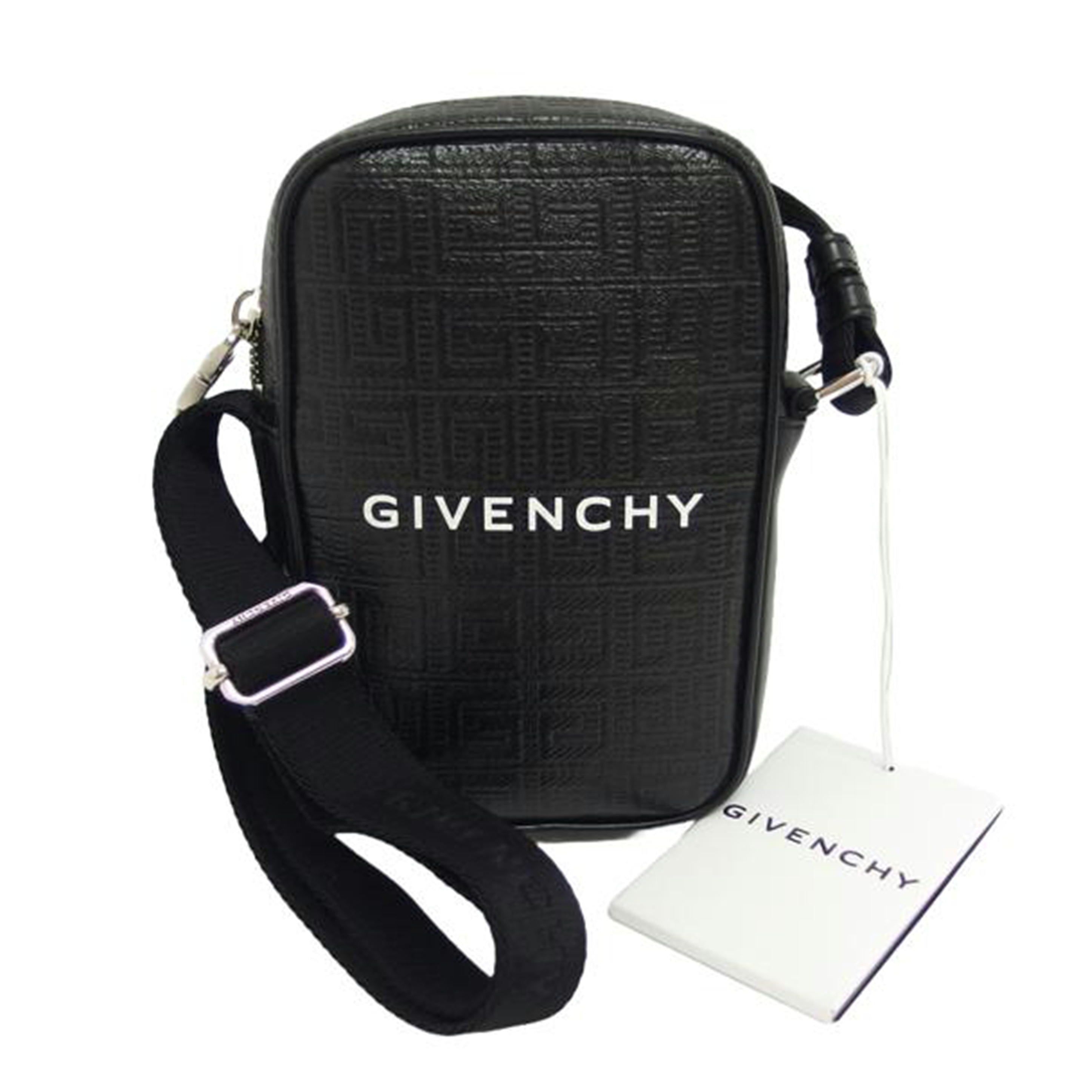 GIVENCHY ジバンシー/ポシェットショルダーバッグ／ブラック/BKU03GK1LF//ALB****/Aランク/04