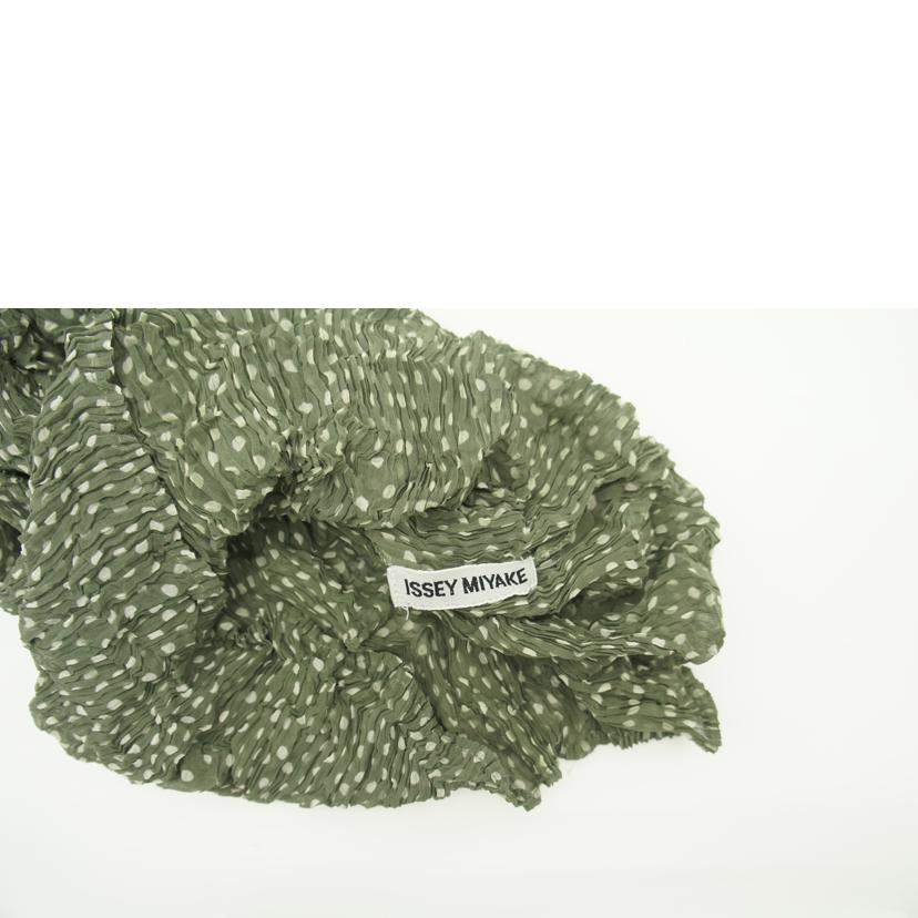 ISSEY　MIYAKE イッセイミヤケ/ドット柄カットソー／グリーン//ABランク/18