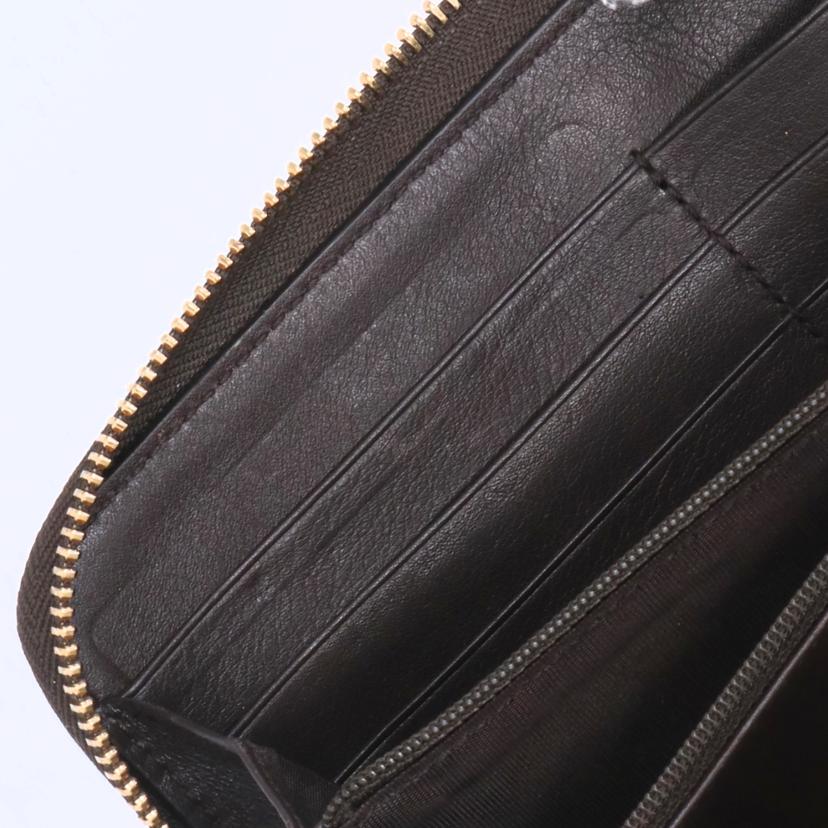 GUCCI グッチ/グッチシマラウンドファスナー長財布/449391//534***/Aランク/91