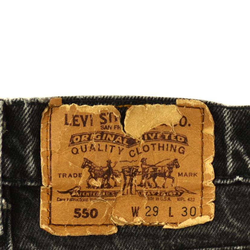 Levi’s リーバイス/ブラックデニム//Bランク/75