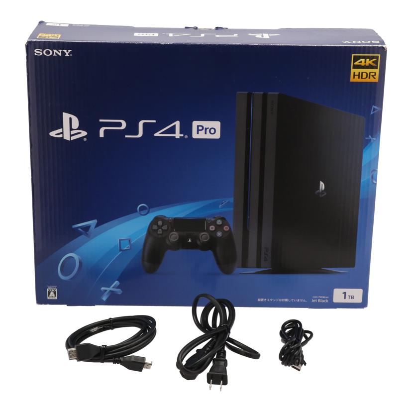 SONY　 ソニー　/PlayStation4　Pro　本体/CUH-7100BB01//S015723095H/Bランク/67