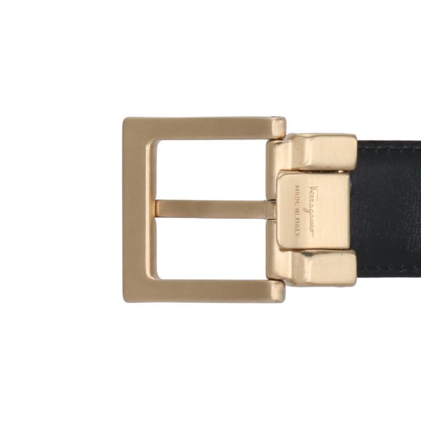 Salvatore Ferragamo フェラガモ/Ferragamo レザーベルト 金 金具 BR//ABランク/78