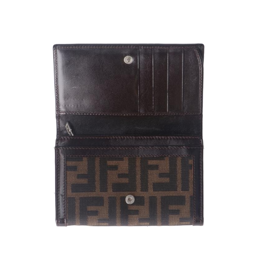 FENDI フェンデイ/ズッカ柄二つ折り財布/2810-31052-099//Bランク/94