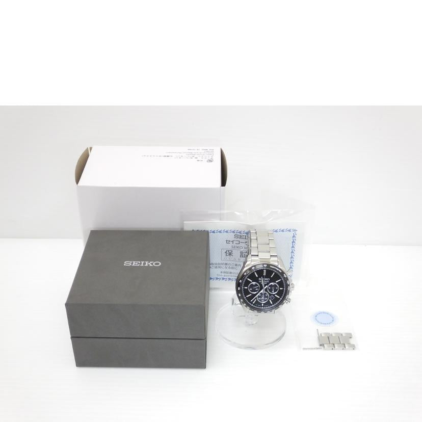 SEIKO セイコー/セレクション／クロノグラフデイト／メンズソーラー/SBPY167//2N0***/ABランク/88