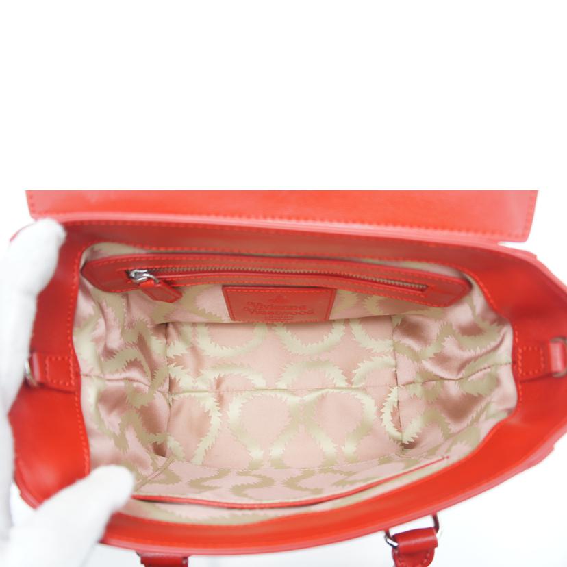 Vivienne　Westwood　 ヴィヴィアンウエストウッド/Vivienne　Westwood　マチルダ　スモール　2way　バッグ　RED//Aランク/78