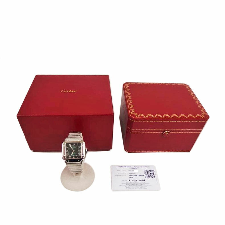 Cartier カルティエ/サントス・ドゥ・カルティエMM／オートマチック/WSSA0061//407*********/Aランク/82