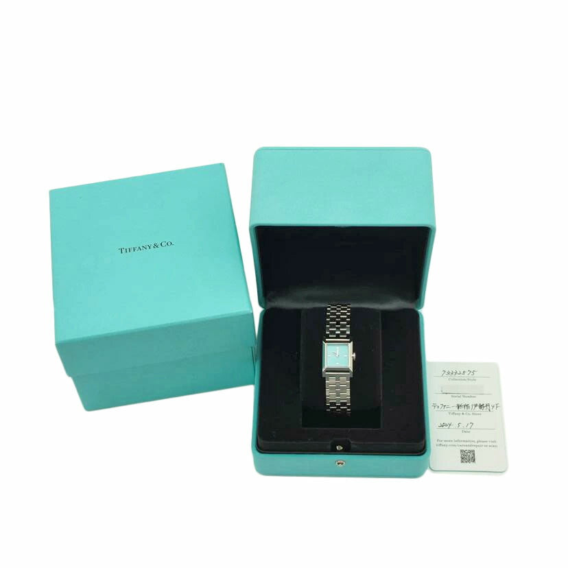TIFFANY　＆　Co． ティファニー/ユニオンスクエア20・ティファニーブルー／クオーツ/73332575//293******/Aランク/75