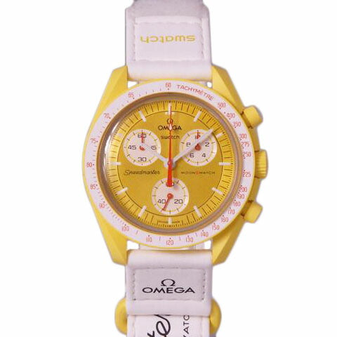 OMEGA×swatch オメガ×スウォッチ/ムーンスウォッチ／MISSION　TO　THE　SUN／クォーツ/SO33J100//Aランク/76
