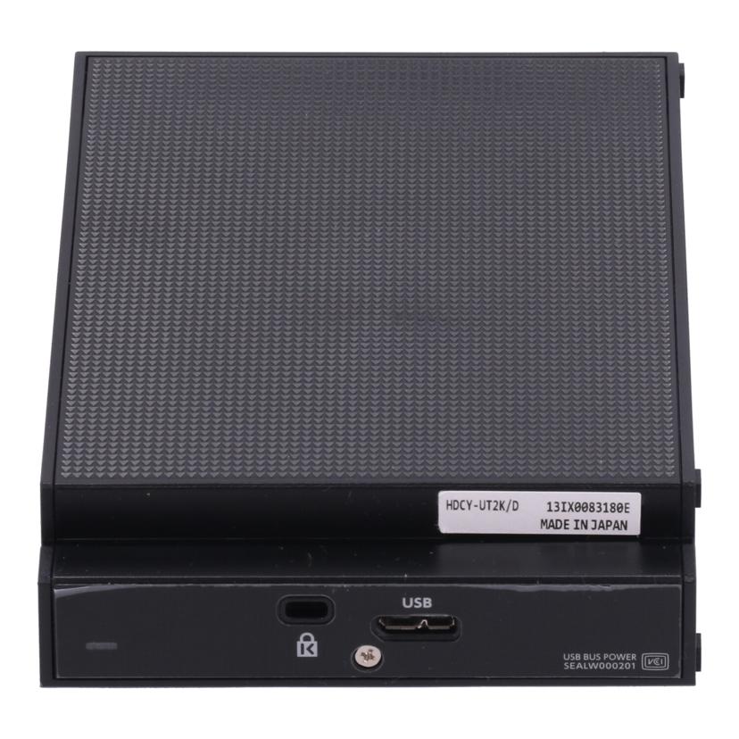IODATA アイオーデータ/外付けHDD/HDCY-UT2K/D//13IX0083180E/Bランク/75