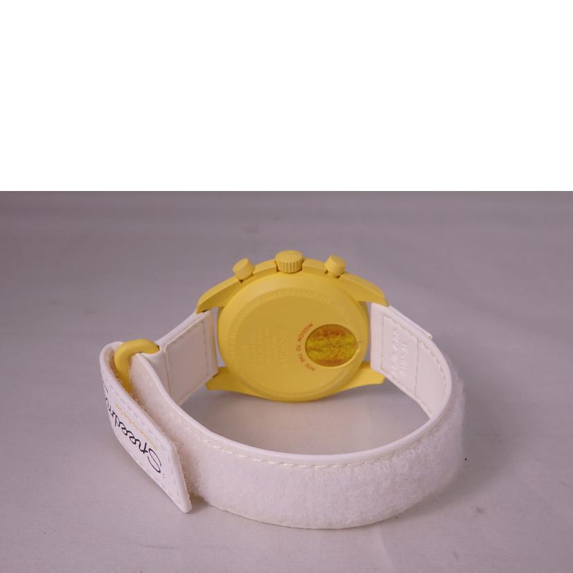 OMEGA×swatch オメガ×スウォッチ/ムーンスウォッチ／MISSION　TO　THE　SUN／クォーツ/SO33J100//Aランク/76
