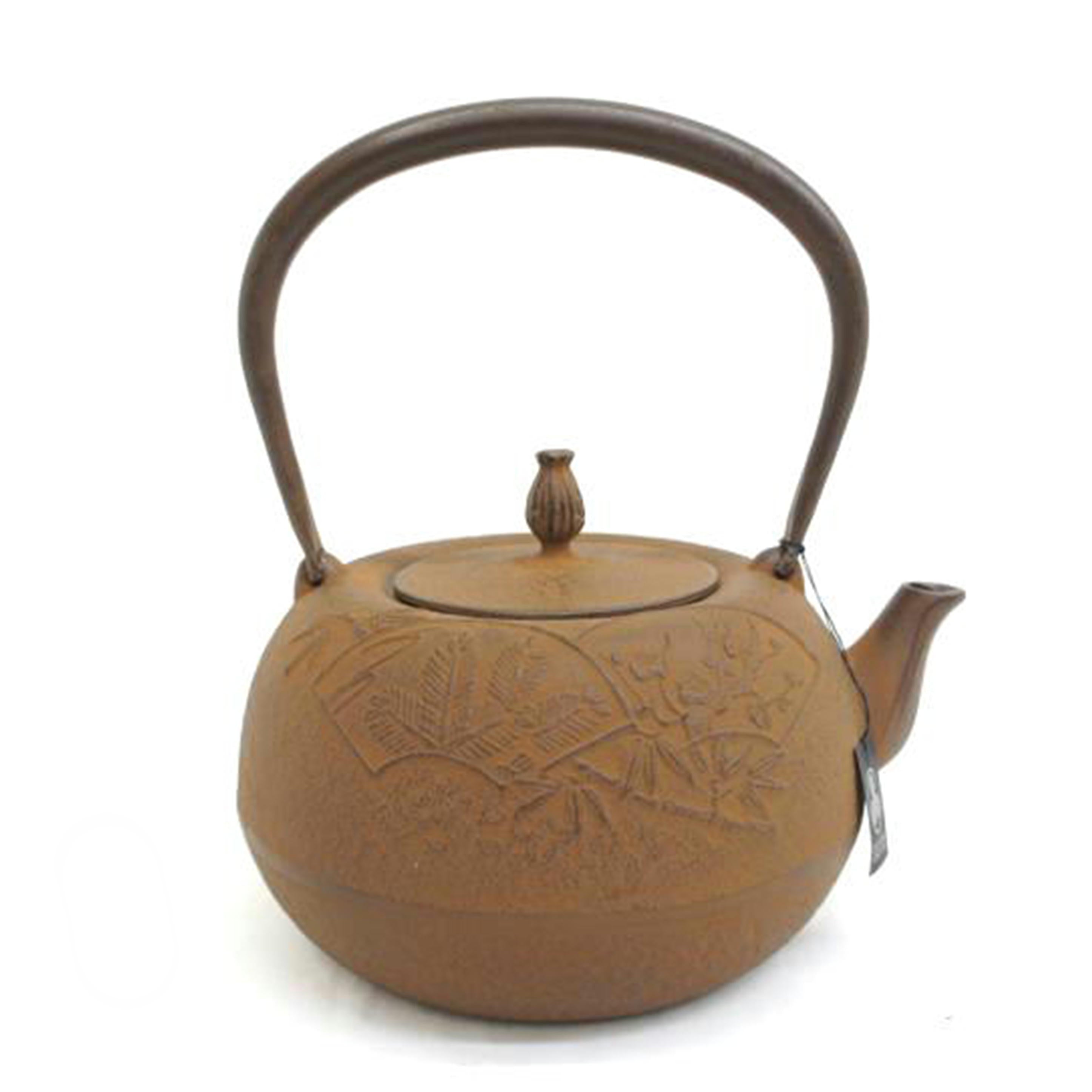 及富 OITOMI/南部宝生堂　南部鉄瓶　姥口松竹梅　鉄蓋　1．8L　錆色/700116//SAランク/05