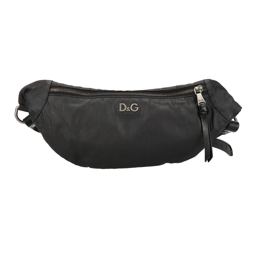 D＆G ﾄﾞﾙﾁｪｱﾝﾄﾞｶﾞｯﾊﾞｰﾅ/ナイロンウェストポーチ//ABランク/70