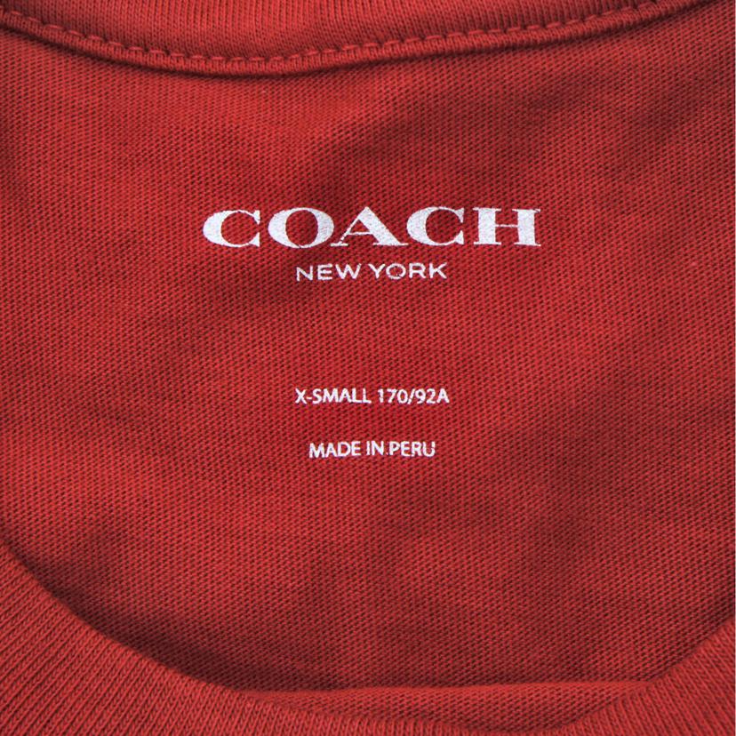 COACH ｺｰﾁ/ボタニカルフラワーポケットTシャツ/F30332//231***/ABランク/93