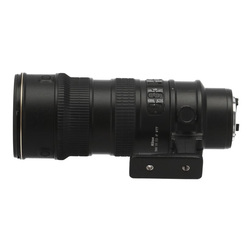 Nikon ニコン/交換レンズ／70－200mm/AF-S VR ED 70-200mm F2.8G//248997/Bランク/62