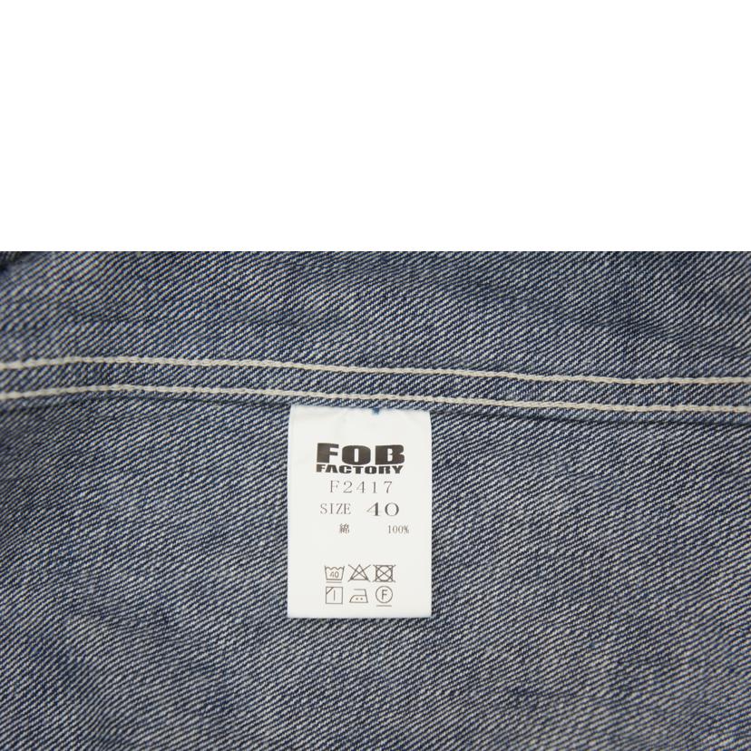 F．O．B　FACTORY エフオービーファクトリー/WW　II　デニムカバーオール/F2417//Bランク/05