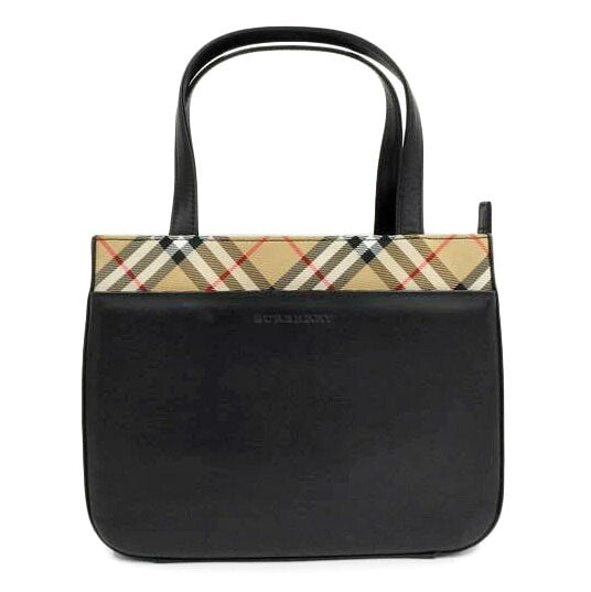 BURBERRY バーバリー/BURBERRY レザートートバック/ブラック//BCランク/82