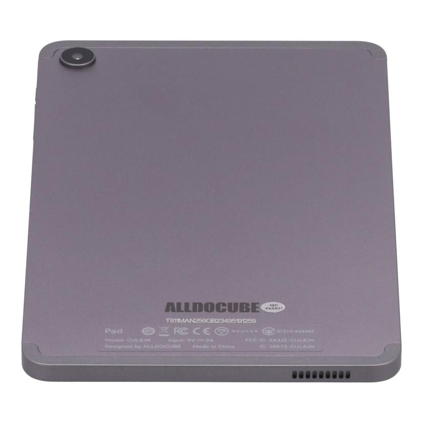 ALLDOCUBE/タブレット/CUL8JN//T811MAN256GB23495191259/Bランク/82