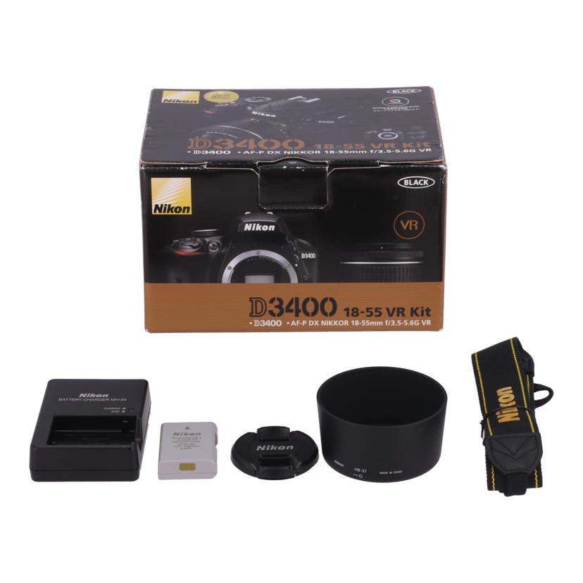 ニコン D3400 ダブルズームキット Nikon ニコン/デジタル一眼/D3400