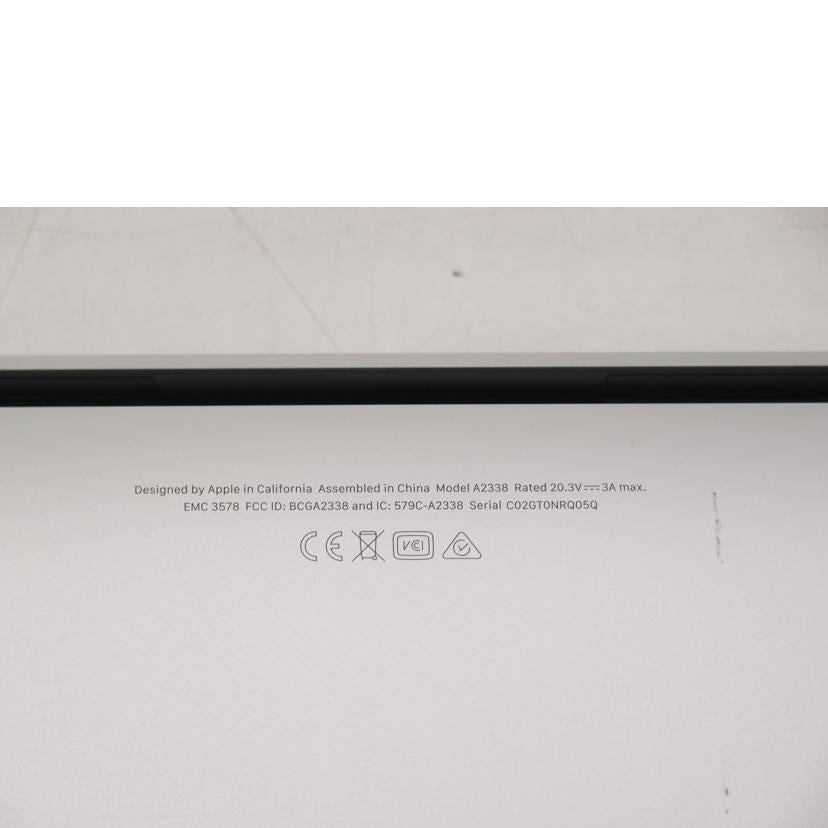 Apple アップル/MacBook　Pro（13インチ，M1，2020）/A2338//C02F40QEQ05Q/BCランク/69