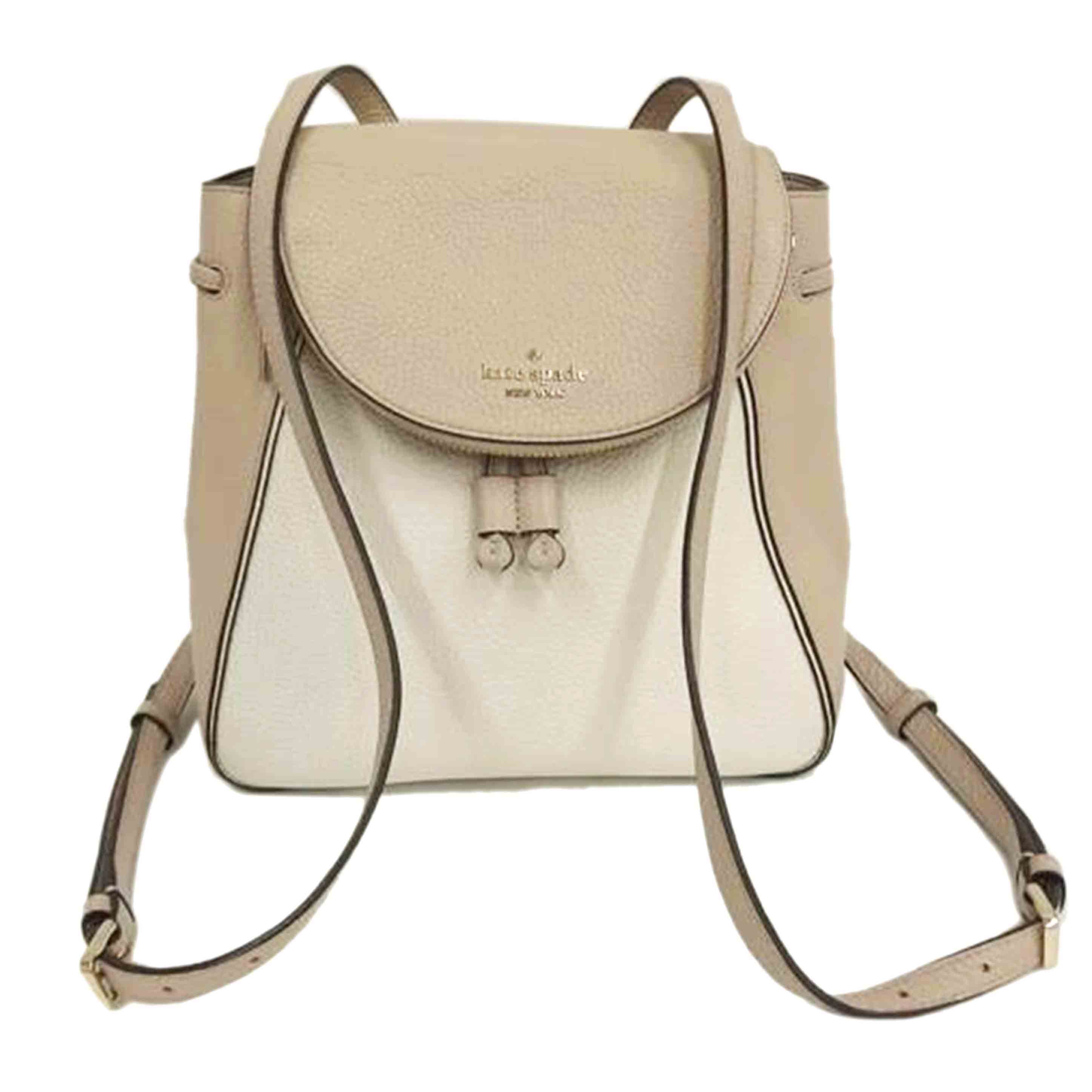 KateSpade KateSpade/KateSpade　レザーリュック／ベージュ//ABランク/82