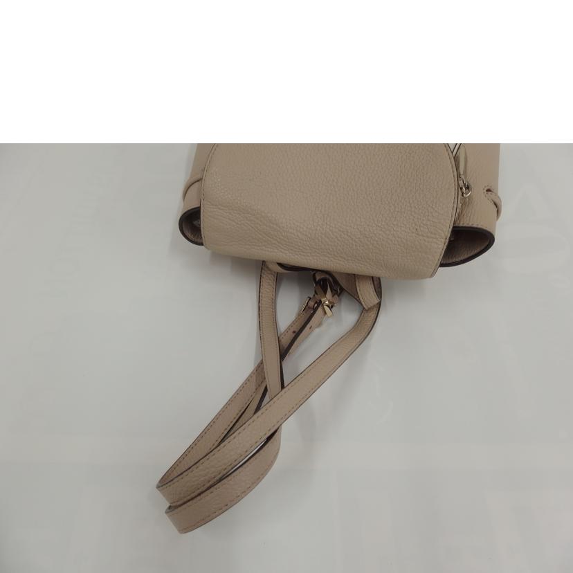 KateSpade KateSpade/KateSpade　レザーリュック／ベージュ//ABランク/82