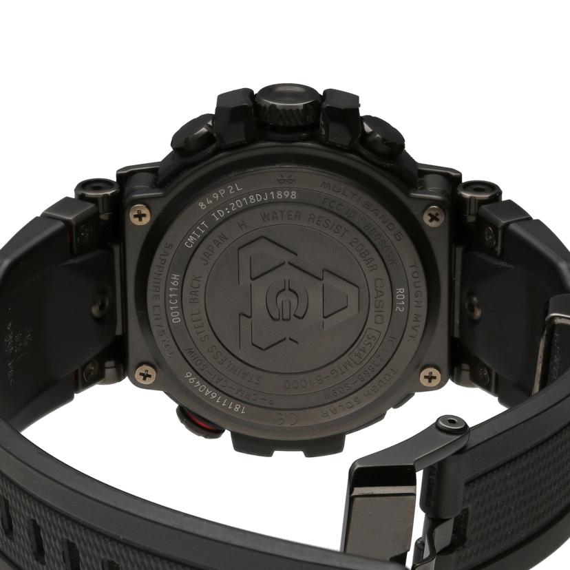 CASIO カシオ/G－SHOCK/MT－G/電波ソーラー×スマホリンク/MTG-B1000B-1A//001*****/Aランク/75