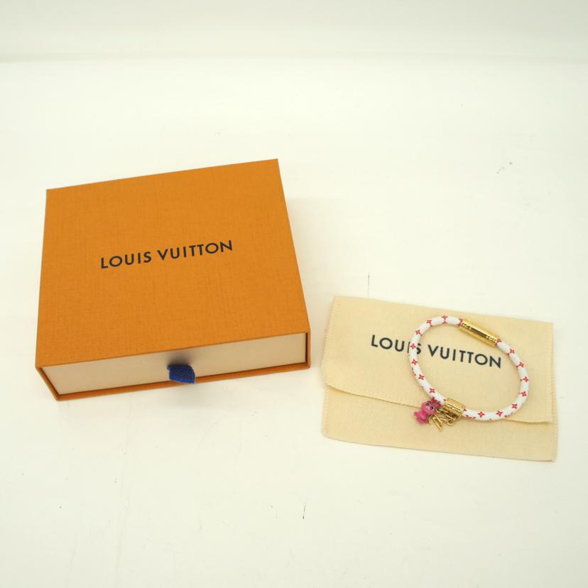LOUIS VUITTON ルイヴィトン/ブラスレ／アニモグラムラビット/M8666E//BC0***/Aランク/75
