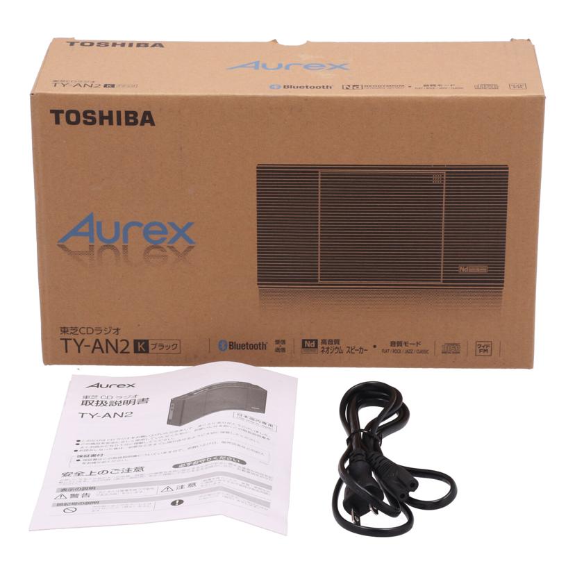 TOSHIBA　Aurex 東芝　/Bluetooth搭載CDラジオ/TY-AN2//240454901K0/Aランク/82