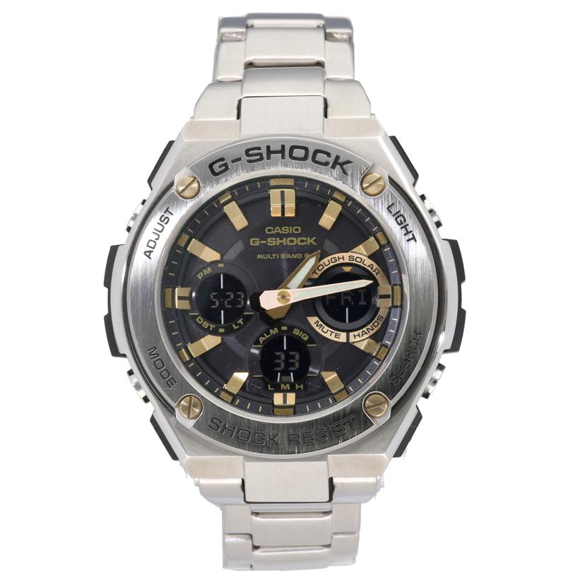 CASIO カシオ/G－SHOCK／　G－STEEL／　電波ソーラー/GST-W110B//554*/Aランク/70