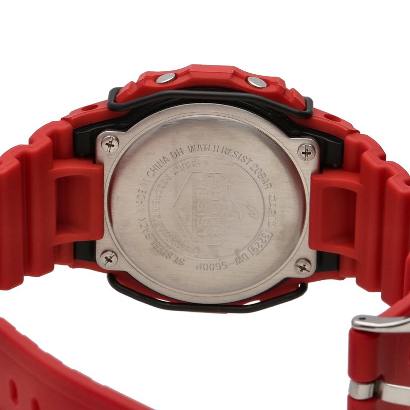 CASIO カシオ/G－SHOCK／スクエア／レッド/DW-5600P-4JF//322*/Aランク/85