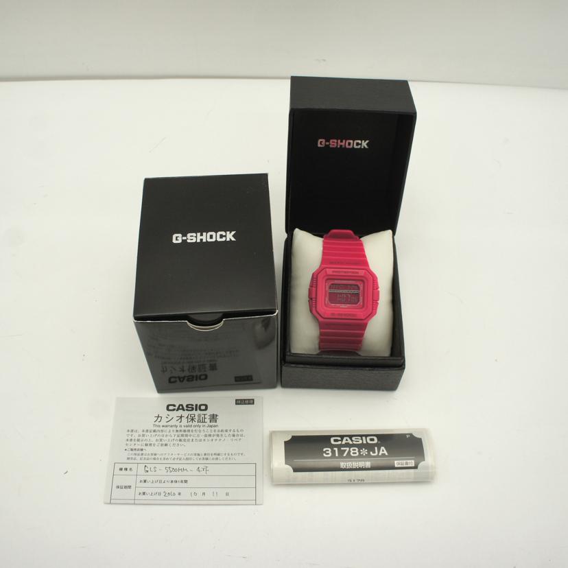 CASIO カシオ/G－SHOCK／クレイジーカラーズ/GLS-5500MM-4JF//317*/Aランク/85