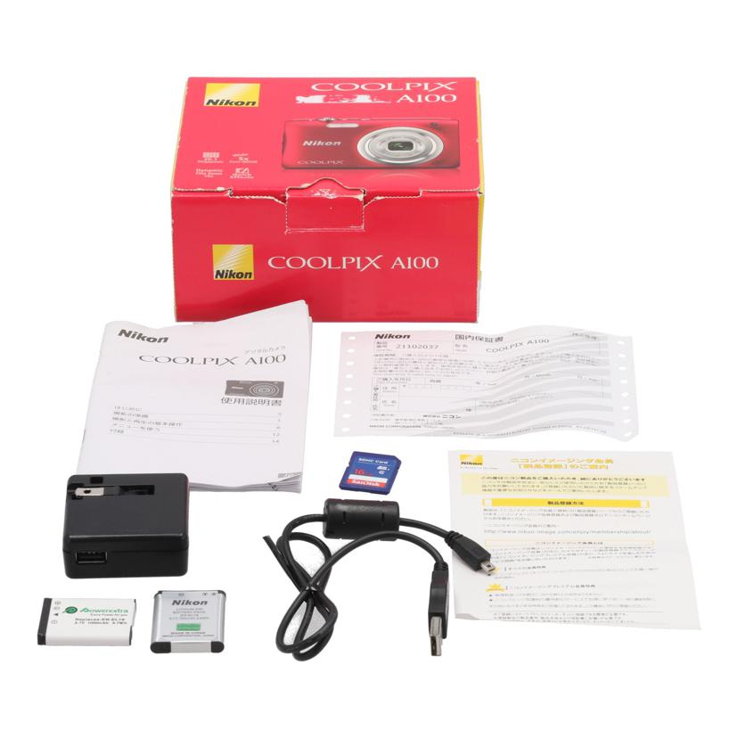 Nikon ニコン /デジタルカメラ/COOLPIX A100//21102037/Bランク/25