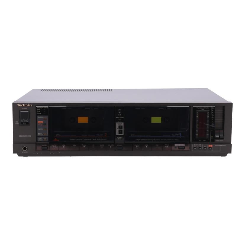 Technics テクニクス　/カセットデッキ　/RS-B66W//AC4K30B100D/Bランク/62
