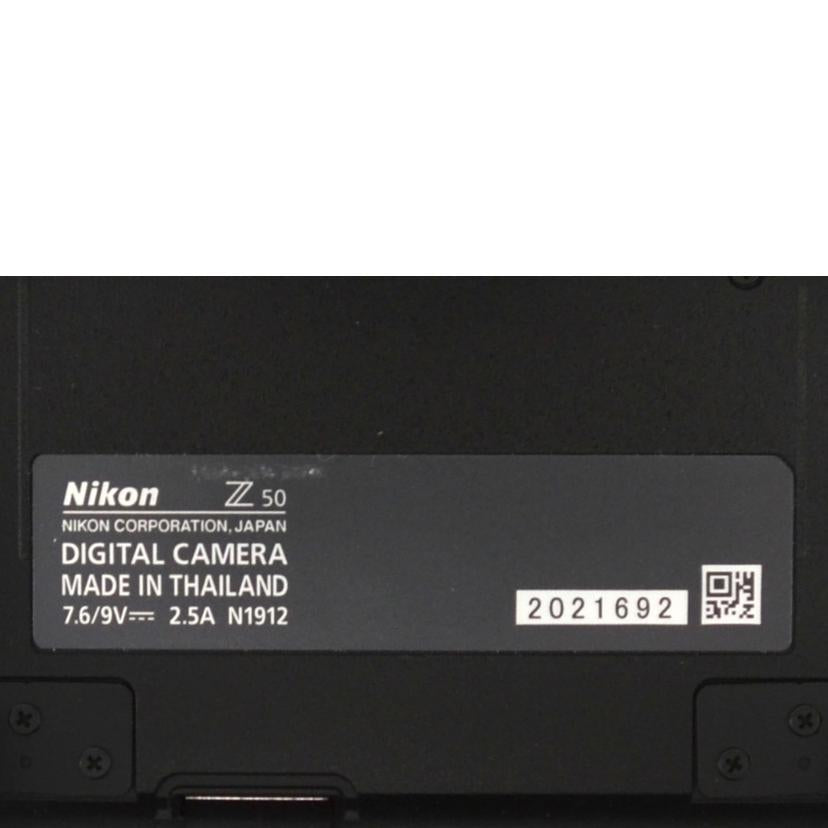 Nikon/ミラーレス一眼/Z 50 16-50 VR//2021692/ABランク/75