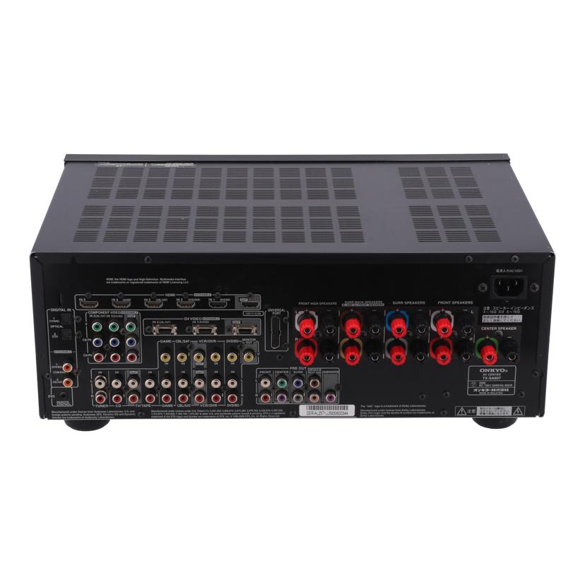 ONKYO オンキヨー　/AVアンプ/TX-SA607//2571JJ5930600344/Bランク/69