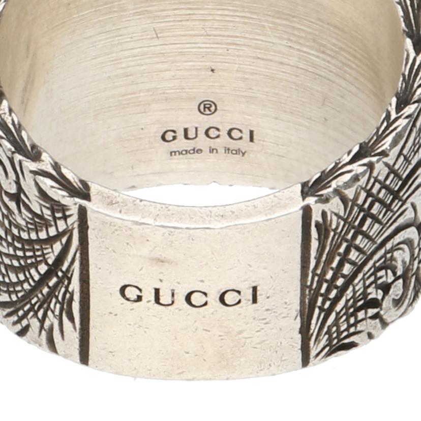 GUCCI グッチ/Ag925　イニシャルリング　／　K/ｻｲｽﾞ:XL//1697AR/ABランク/91