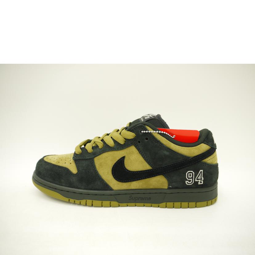 Supreme×NIKE シュプリーム×ナイキ/SB　DUNK　LOW CAMPER　GREEN /HQ8487-300//Sランク/69