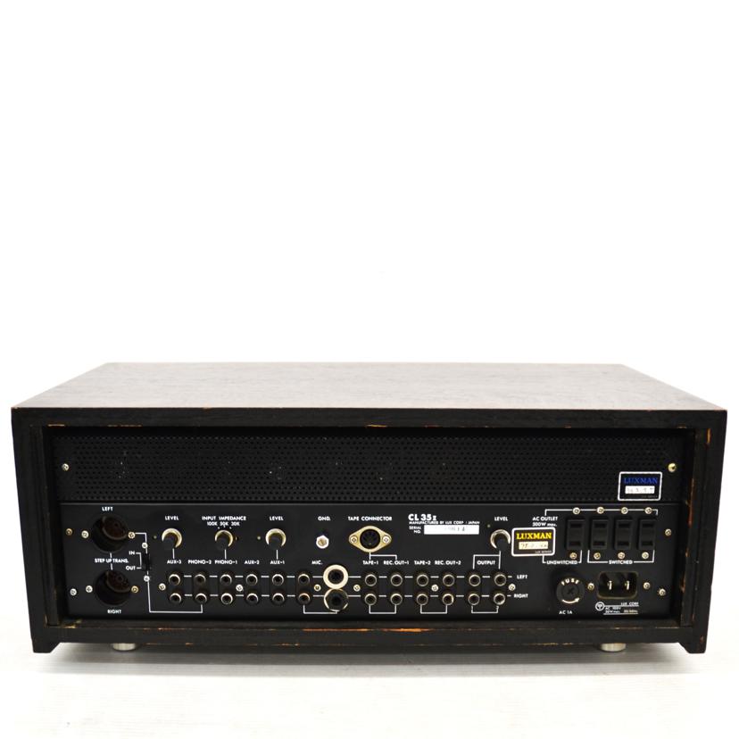 LUXMAN ラックスマン/管球式コントロールアンプ/CL35II//Aランク/75