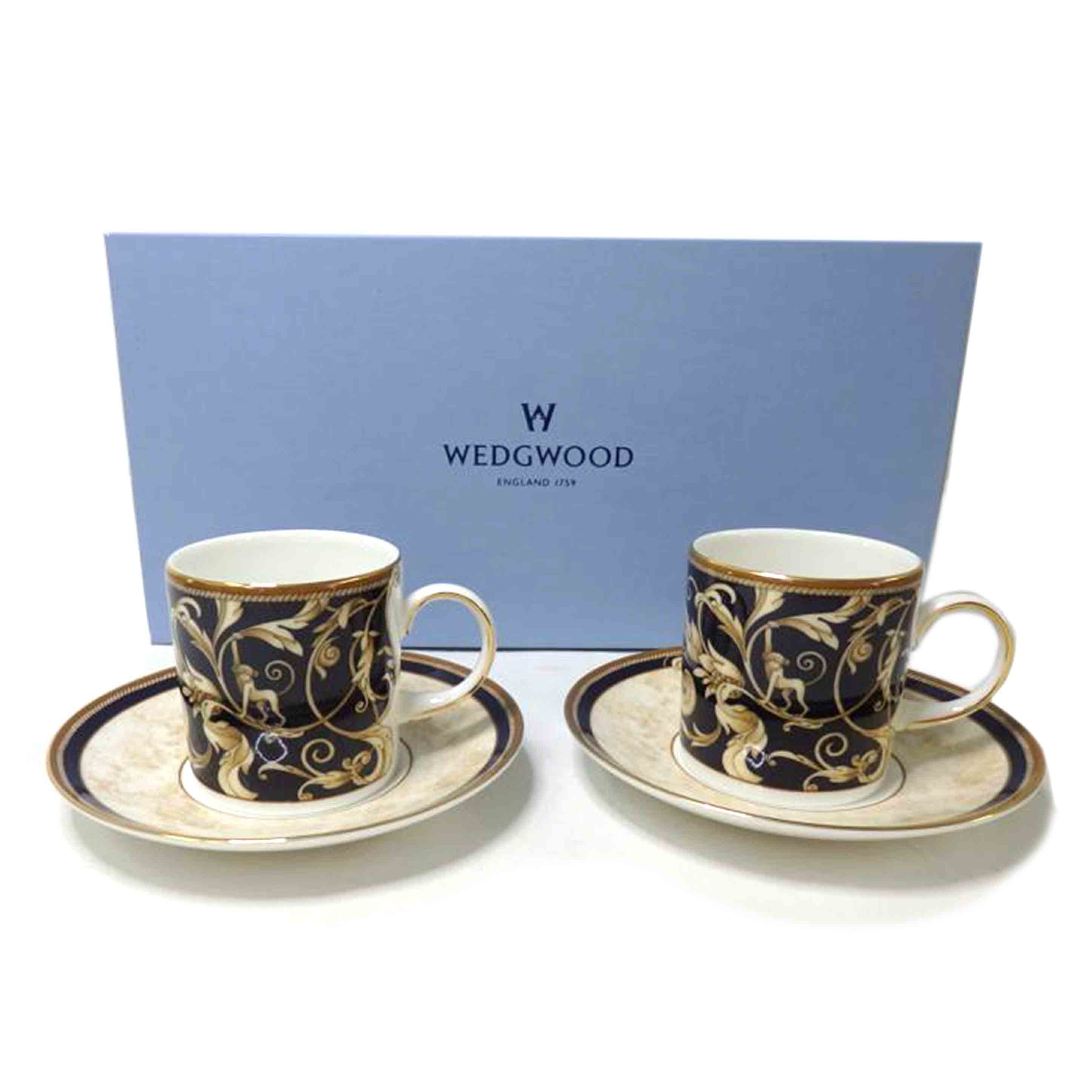 WEDGWOOD ウエッジウッド/WEDGWOOD　コーヌコピア　ペア　箱付き//Aランク/84